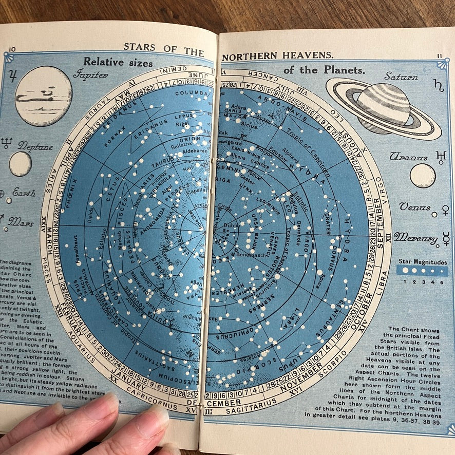 Stars at a Glance booklet published by George Philip & Son Ltd